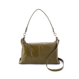 Hobo AVON SHOULDER BAG SS26 Polished Leather Olive