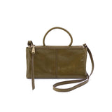 Hobo SABLE CROSSBODY SS26 Polished Leather Olive Veil