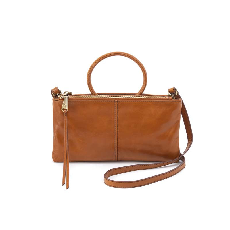 Hobo SABLE CROSSBODY SS26 Polished Leather Truffle