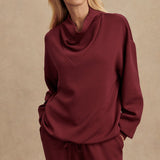 Varley BETSY SWEAT New Maroon
