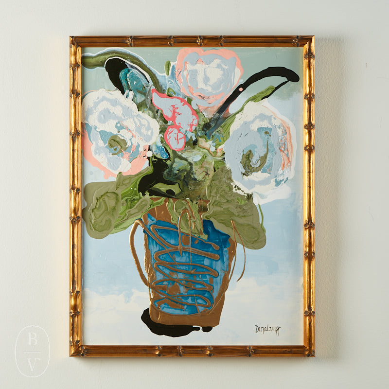 Vicki Denaburg FRAMED FLORAL LOVE 1