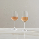 Simon Pearce SET OF 2 VINTNER WHITE WINE IN GIFT BOX