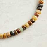 Virtue SWIVEL CLASP RONDELLE NECKLACE Meadow 18