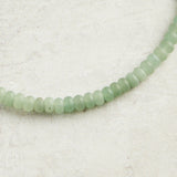 Virtue SWIVEL CLASP RONDELLE NECKLACE Matte Wintergreen 18