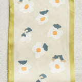Virtue GOLD PUFF PEARL HEART SCARF NECKLACE