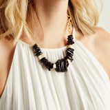 Virtue GOLD ACCENT MAGNESITE CHIP NECKLACE