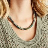 Virtue SWIVEL CLASP RONDELLE NECKLACE