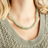 Virtue SWIVEL CLASP RONDELLE NECKLACE