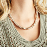 Virtue SWIVEL CLASP RONDELLE NECKLACE