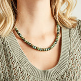 Virtue SWIVEL CLASP RONDELLE NECKLACE