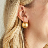 Virtue LARGE GLOBE STUD EARRINGS