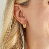 Virtue MINI GEAR HUGGIE EARRINGS