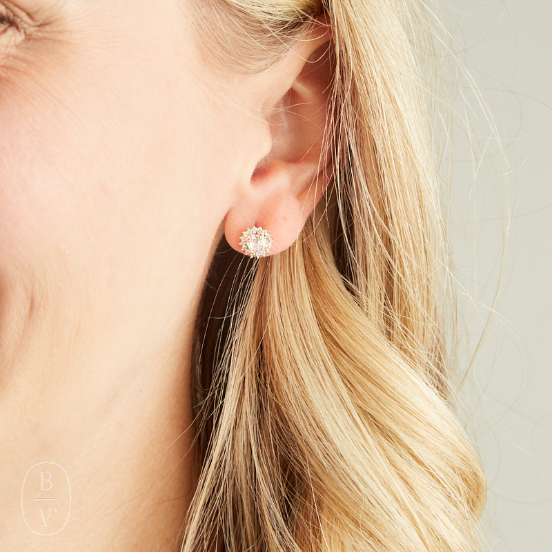 Virtue DIAMOND POST STUD EARRINGS
