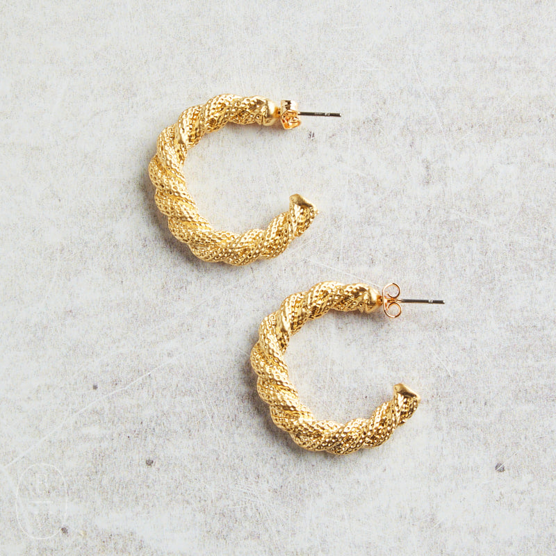 Virtue THE MARINA EARRINGS Gold