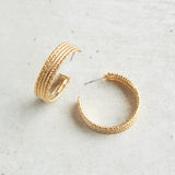 Virtue THE IRIS EARRINGS Gold