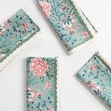 Pomegranate BUTTERFLY GARDEN NAPKIN SET OF 4