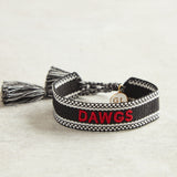 Gameday Luxe DAWGS TEAM TASSEL BRACELET