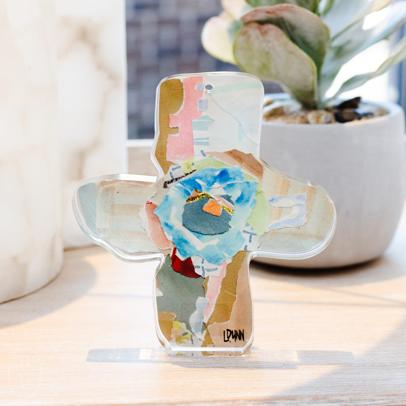 Lauren Dunn ACRYLIC EVERLASTING LOVE CROSS
