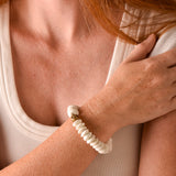 Styles by Sage THE SUGAR LOOP BRACELET Coconut Creme