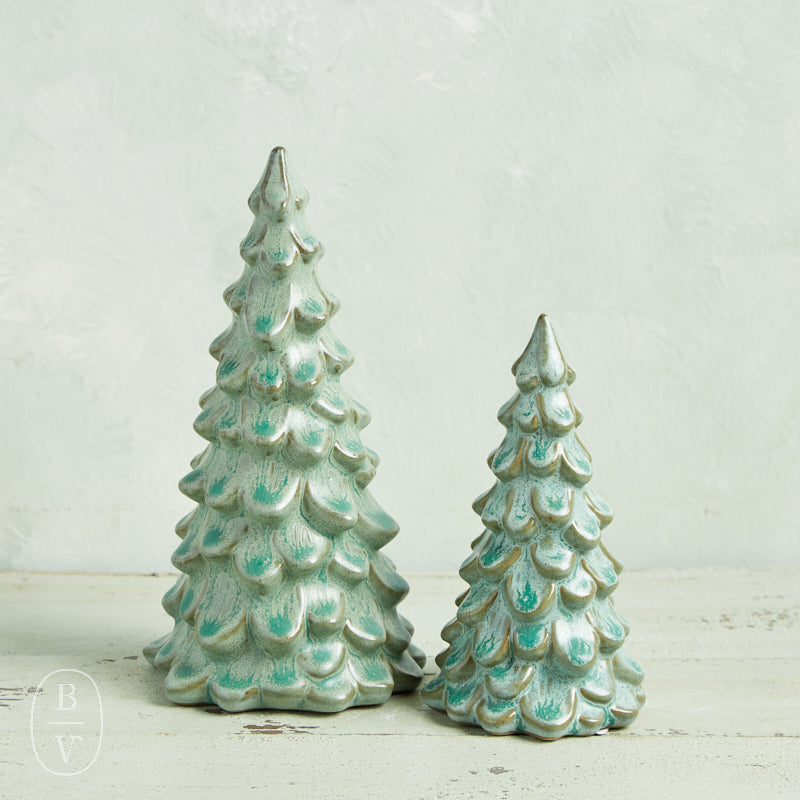 Creative Co-op REACTIVE GLAZE STONEWARE TREE