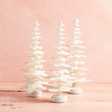 Creative Co-op ROUND ANTIQUE FINISH PAPER TREE WITH GLITTER