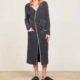 Barefoot Dreams COZYCHIC LITE CONTRAST RIBBED ROBE