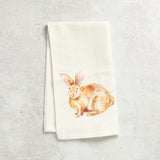 French Graffiti EASTER BUNNY FLUFFY DISHTOWEL