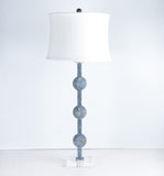 Ferro Designs IRON SPHERES LAMP WITH ACRYLIC BASE