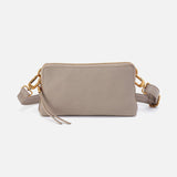 Hobo FERN SLIM BELT BAG Pebbled Leather Taupe