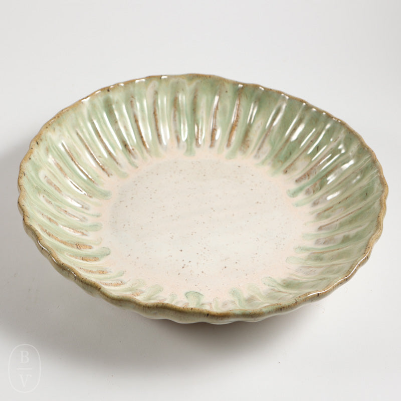 Etta B Pottery CRIMPED SERVING BOWL