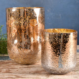 CRACKLE GLASS CANDLE