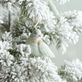 Creative Co-op RESIN GLITTER BIRD ORNAMENT