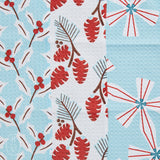 Geometry WINTER HOLLY DISHCLOTH SET OF 3