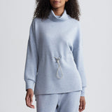 Varley FREYA SWEAT Mid Blue Marl