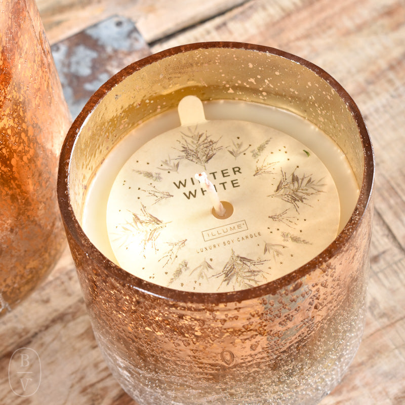 Illume CRACKLE GLASS CANDLE