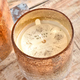 CRACKLE GLASS CANDLE