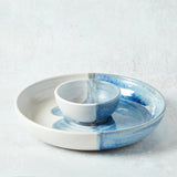 Bloomingville REACTIVE GLAZE STONEWARE CHIP AND DIP