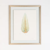 By Lacey MEDIUM FLOATED FRAMED FEATHER PAINTING - SERIES 10 NO 5