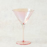 Zodax APERITIVO MARTINI GLASS Luster Pink