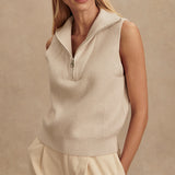 Varley AMINA HALF ZIP KNIT