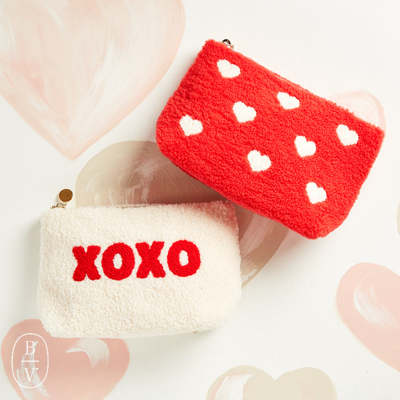 The Darling Effect XOXO TEDDY POUCH