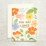 Rifle Paper Co YOU ARE LOVED CARD