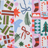 Geometry FESTIVE CHEER DISHCLOTH SET OF 3