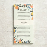 Rifle Paper Co MARKET SHOPPING PAD Citrus Grove