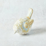 Creative Co-op WHITE GLAZE STONEWARE BIRD B