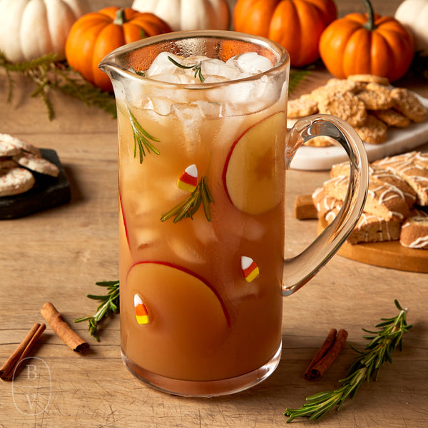 Glass Candy Corn Pitcher – Bella Vita Gifts & Interiors