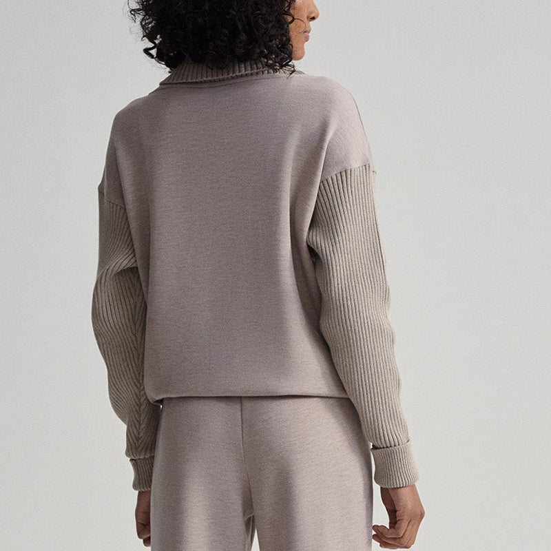 Varley HANNAH COWL NECK SWEAT