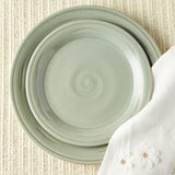 Simon Pearce BELMONT SIDE PLATE Crackle Celadon