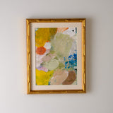 FRAMED PALETTE SERIES 8X10 GOLD BAMBOO No 4