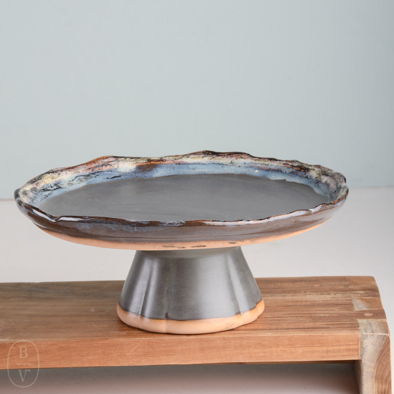 Etta B Pottery CAKE STAND